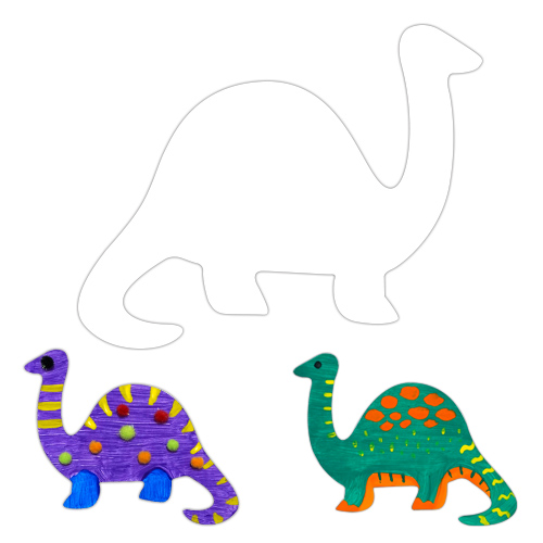 모양종이 - 공룡