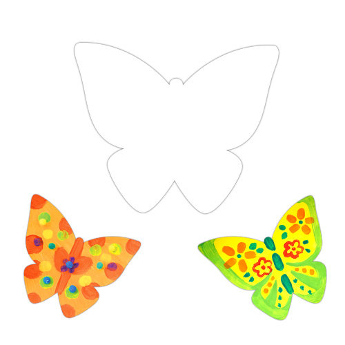 [Diome]  모양종이 - 나비